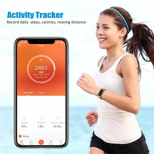 SmartFit Slim Fitness & Activity Tracker Watch