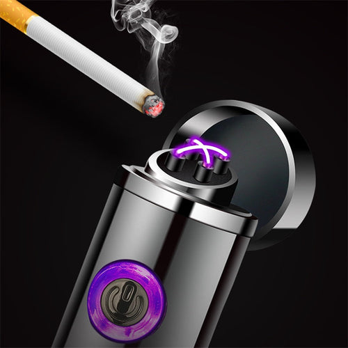 VoltFlame™ – Electric Dual Plasma Lighter | USB Rechargeable &