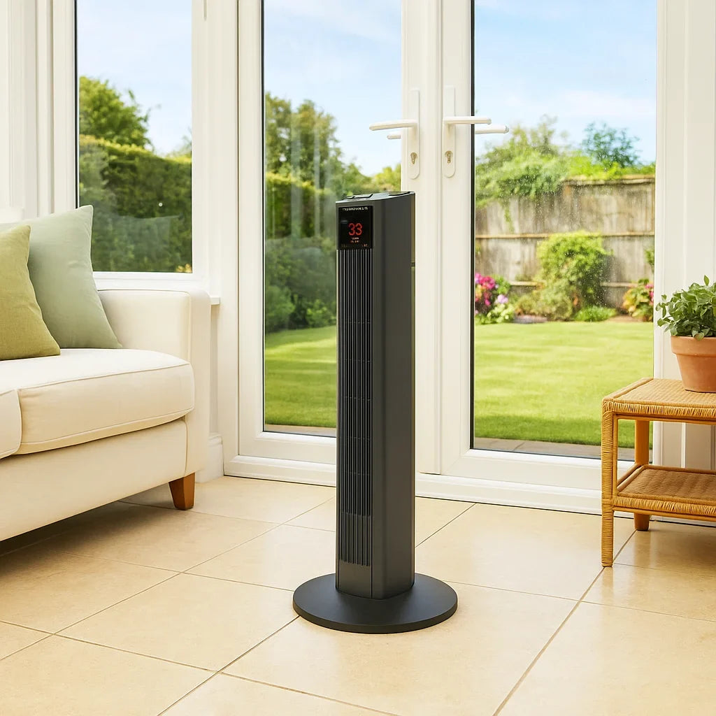 Senelux 36" Oscillating Tower Fan with Remote