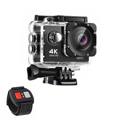 4K Waterproof Action Camera with WiFi & Remote