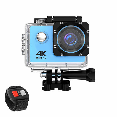 4K Waterproof Action Camera with WiFi & Remote