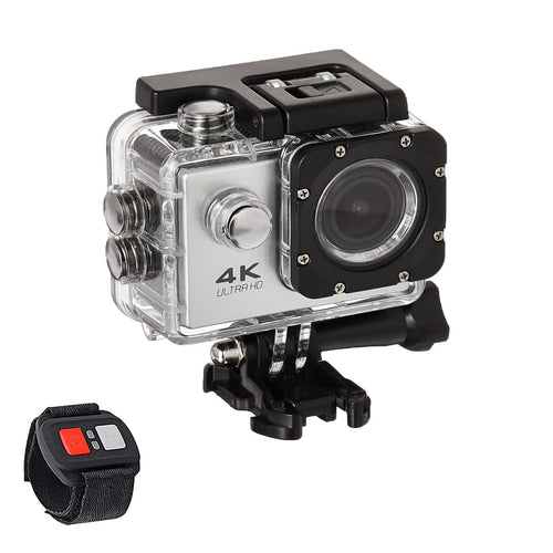 4K Waterproof Action Camera with WiFi & Remote