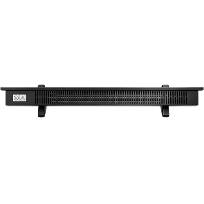 Senelux Black Glass Panel Heater with WiFi