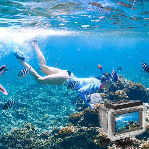 4K Waterproof Action Camera with WiFi & Remote