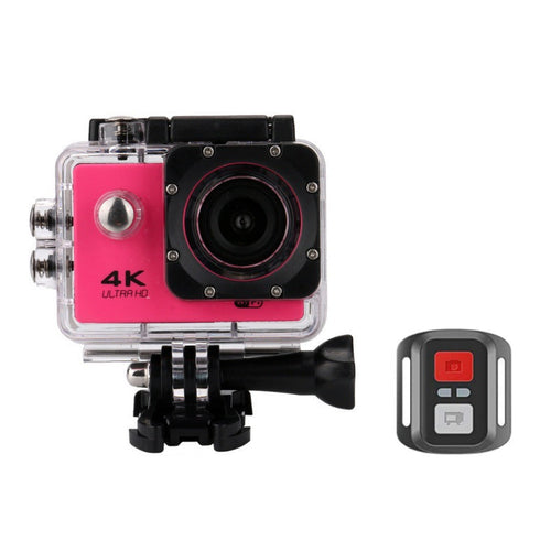 4K Waterproof Action Camera with WiFi & Remote