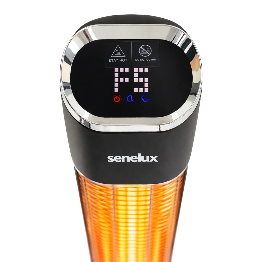 Senelux Oscillating Infrared Patio Heater with Remote