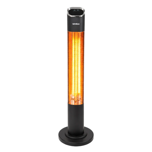 Senelux Oscillating Infrared Patio Heater with Remote