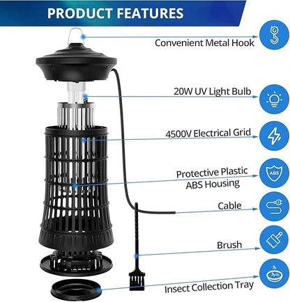 Senelux 4500V Bug Zapper with UV Lure (Refurbished)