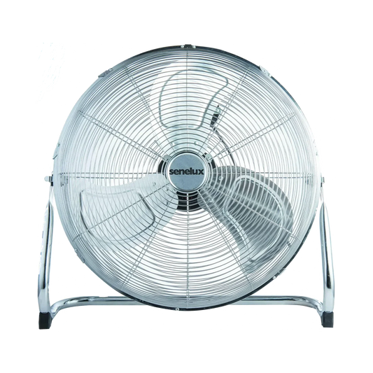 Senelux 20" Chrome Floor Fan (Refurbished)
