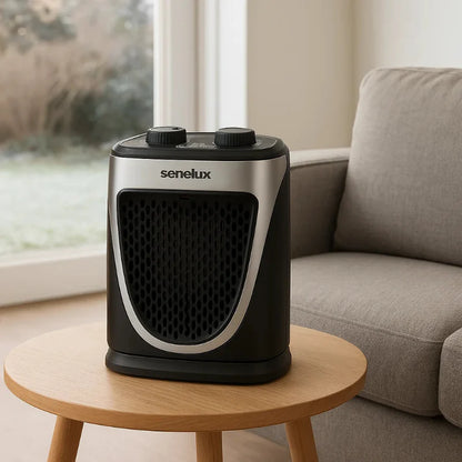 1500W Portable Ceramic Heater with Thermostat