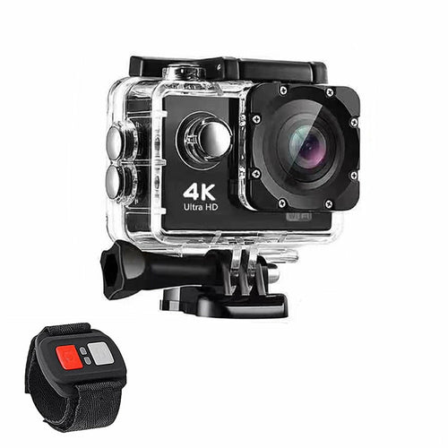 4K Waterproof Action Camera with WiFi & Remote