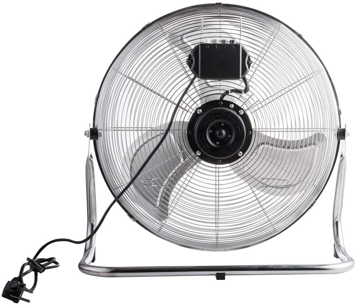 Senelux 20" Chrome Floor Fan (Refurbished)
