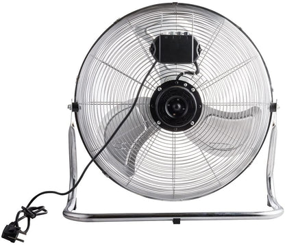Senelux 20" Chrome Floor Fan (Refurbished)